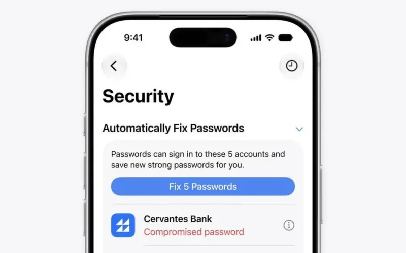 تطبيق كلمات المرور من أبل يعتمد على الذكاء الاصطناعي الوكيل لإصلاح الحسابات الضعيفة والمخترقة تلقائيا #WWDC2026